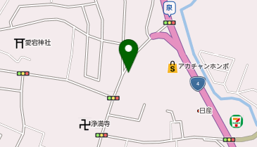 本家かまどや 泉店の地図画像