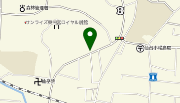 本家かまどや 東照宮店の地図画像