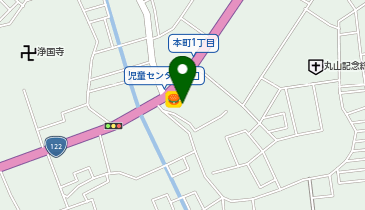 本家かまどや 岩槻本町店の地図画像