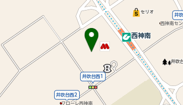 本家かまどや 西神南店の地図画像