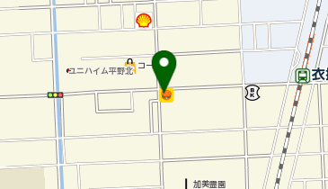 本家かまどや 加美中店の地図画像