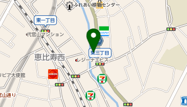 本家かまどや 恵比寿明治通り店の地図画像