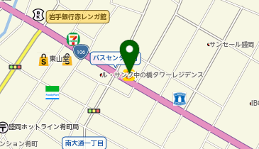 本家かまどや 中ノ橋店の地図画像