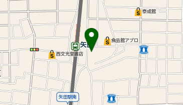 本家かまどや 矢田駅前店の地図画像