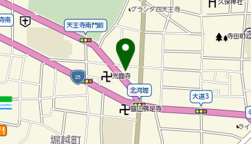本家かまどや 四天王寺店の地図画像
