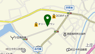 本家かまどや 小豆島店の地図画像