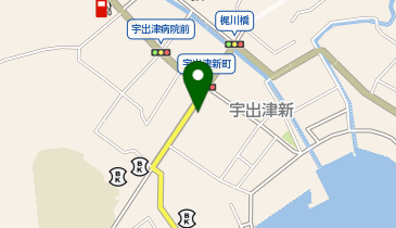 本家かまどや 宇出津店の地図画像