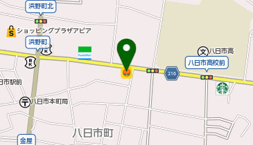 本家かまどや 八日市東店の地図画像