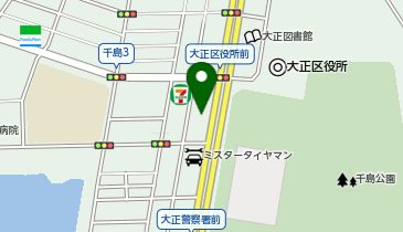 本家かまどや 大正区役所前店の地図画像