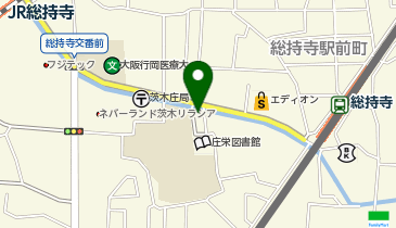 本家かまどや 総持寺店の地図画像