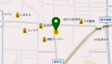 本家かまどや 西冠店の地図画像