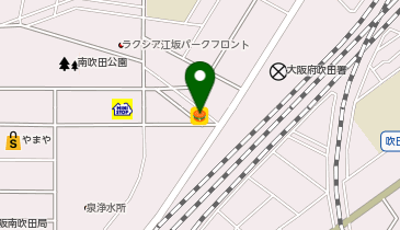 本家かまどや 南吹田店の地図画像