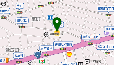 本家かまどや 福山中央店の地図画像