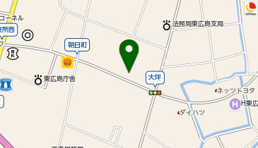 本家かまどや 西条中央店の地図画像