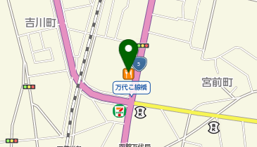 まいどおおきに食堂 函館万代食堂の地図画像