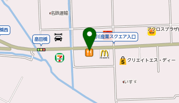 まいどおおきに食堂 伊勢原成瀬食堂の地図画像