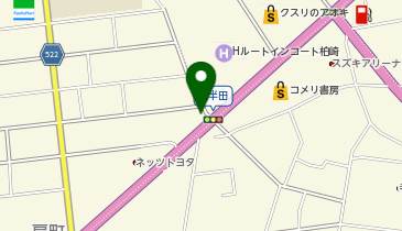 まいどおおきに食堂 まいどおおきに食堂柏崎扇町食堂の地図画像