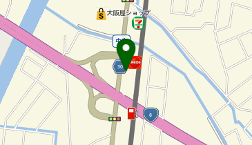 まいどおおきに食堂 富山なかじま食堂の地図画像