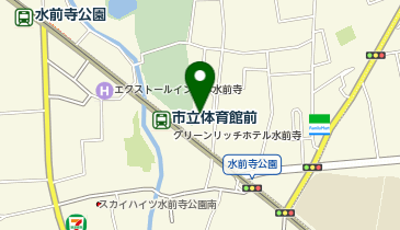 まいどおおきに食堂 まいどおおきに食堂水前寺食堂の地図画像