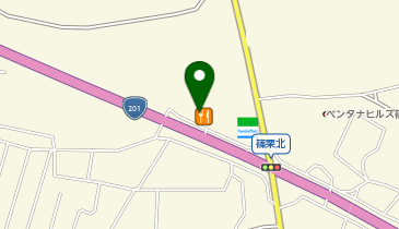 まいどおおきに食堂 まいどおおきに食堂福岡篠栗食堂の地図画像