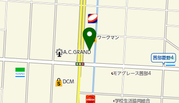 まいどおおきに食堂 まいどおおきに食堂茜部食堂の地図画像