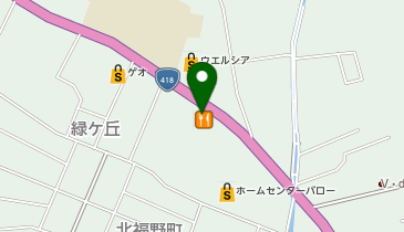 まいどおおきに食堂 まいどおおきに食堂関緑ケ丘食堂の地図画像