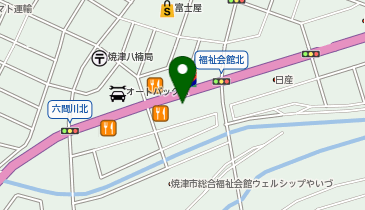 まいどおおきに食堂 まいどおおきに食堂焼津八楠食堂の地図画像