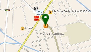 まいどおおきに食堂 藤枝志太食堂の地図画像