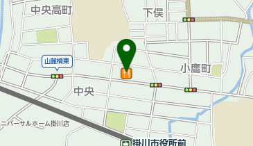 まいどおおきに食堂 まいどおおきに食堂遠州掛川食堂の地図画像