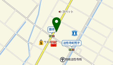 まいどおおきに食堂 まいどおおきに食堂岡崎法性寺食堂の地図画像