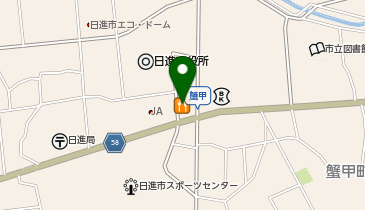 まいどおおきに食堂 まいどおおきに食堂日進かにこう食堂の地図画像