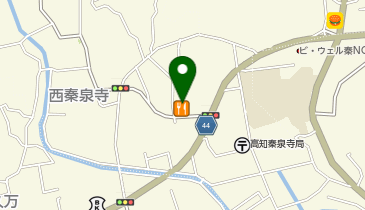 まいどおおきに食堂 西秦泉寺食堂の地図画像