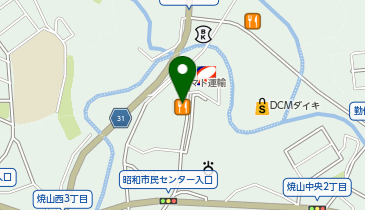 まいどおおきに食堂 まいどおおきに食堂焼山食堂の地図画像