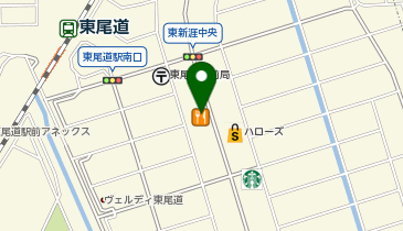 まいどおおきに食堂 まいどおおきに食堂東尾道食堂の地図画像