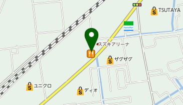 まいどおおきに食堂 倉敷中庄食堂の地図画像