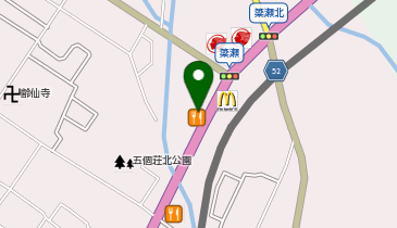 まいどおおきに食堂 まいどおおきに食堂東近江五個荘食堂の地図画像