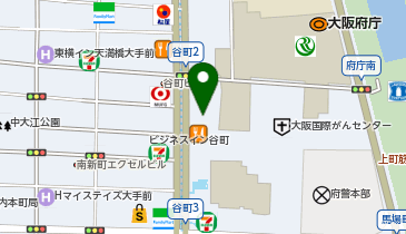 まいどおおきに食堂 谷町2丁目食堂の地図画像