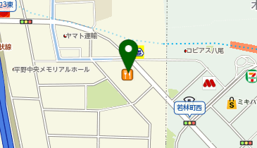 まいどおおきに食堂 まいどおおきに食堂平野長吉食堂の地図画像