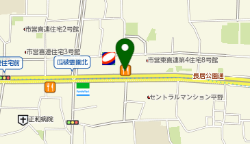 まいどおおきに食堂 まいどおおきに食堂喜連食堂の地図画像