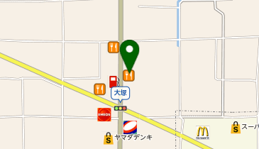 まいどおおきに食堂 まいどおおきに食堂奈良広陵食堂の地図画像