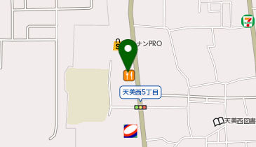 まいどおおきに食堂 松原天美食堂の地図画像