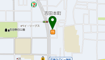 まいどおおきに食堂 まいどおおきに食堂花園食堂の地図画像