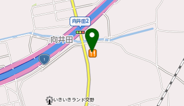 まいどおおきに食堂 まいどおおきに食堂交野向井田食堂の地図画像