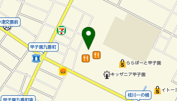 さち福やららぽーと甲子園店の地図画像