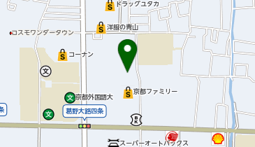 まいどおおきに食堂 京都ファミリー食堂の地図画像