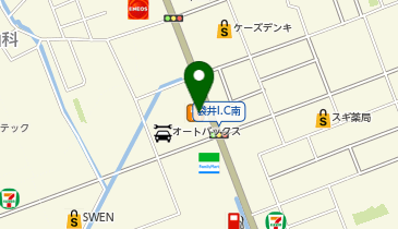 まいどおおきに食堂 まいどおおきに食堂袋井インター食堂の地図画像