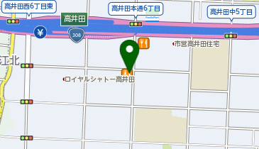 まいどおおきに食堂 まいどおおきに食堂東大阪高井田食堂の地図画像