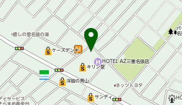 まいどおおきに食堂 まいどおおきに食堂名張希央台食堂の地図画像