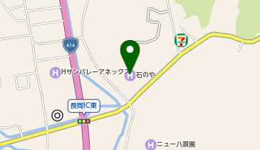 石のや 伊豆長岡の地図画像