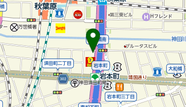 TKPスター貸会議室 秋葉原岩本町の地図画像